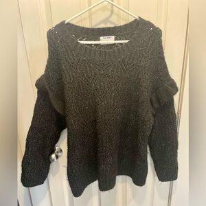Old Navy Black Sparkly Women's Sweater